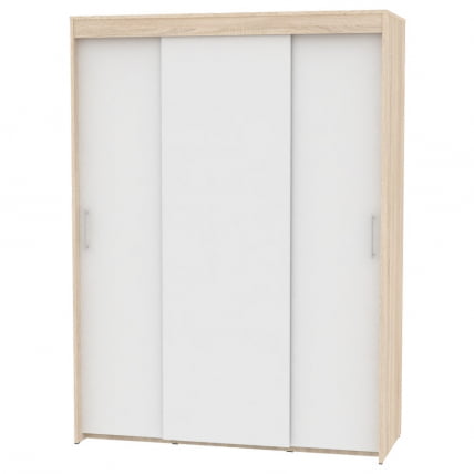 Шкаф-купе Т-3-198х145х60(ДСС-Белый-5) / T-3-198х145х60(ДСС-Белый-5)_0