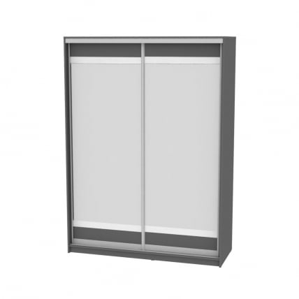 Шкаф-купе B-220х160х60-1(Графит-D10D10)_0