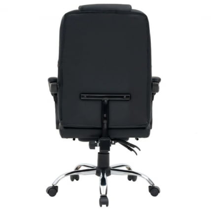 Кресло офисное с функцией вибромассажа CROMEX (КРОМЕКС) Chill MS-005 экокожа черное_8