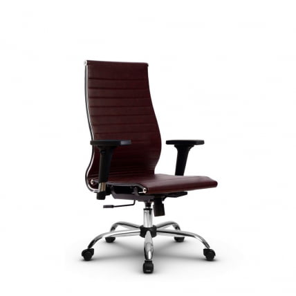 Кресло офисное МЕТТА Комплект 10/2D, Основание 17833 Комплект 2 Бордовое_0