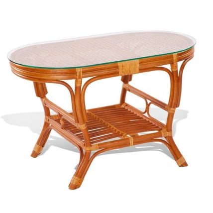 Стол овальный Пеланги Pelangi 02/15-1 коньяк_0