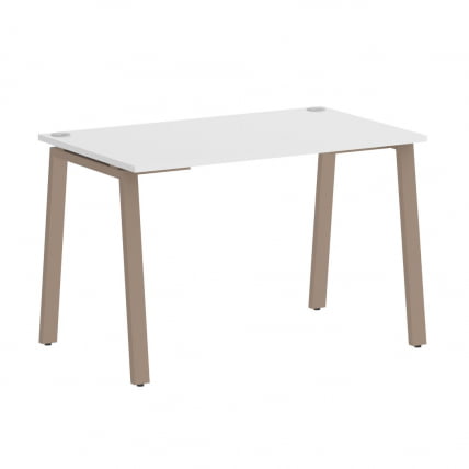 Стол письменный HOME OFFICE VR.SP-3-118.A Белый Бриллиант/Мокко металл_0