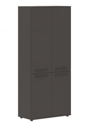 Шкаф с глухими средними и малыми дверьми EDIS EHCS 85.3 Мокко Мокко Мокко_0