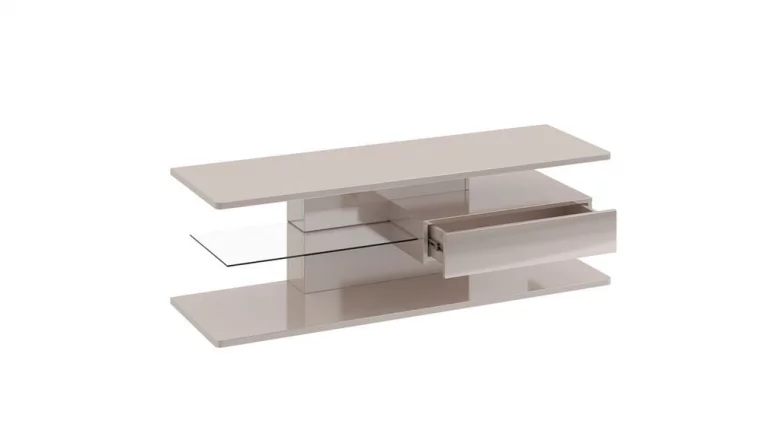 Тумба ТВ тип 1 Diamond Бежевый глянец_1