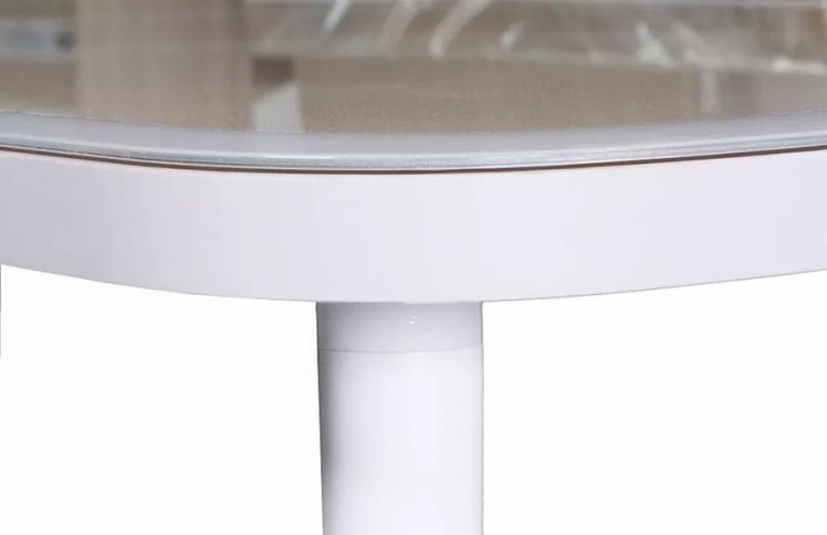 Стол Сочи-3 Белый Крокодил капучино_2