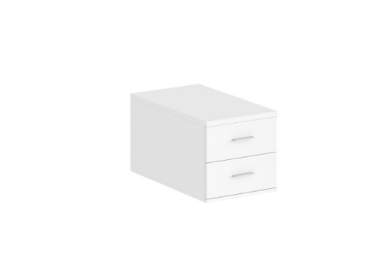 Подвесная тумба с 2 ящиками Sigma SG.536.WH.WH Белый_0