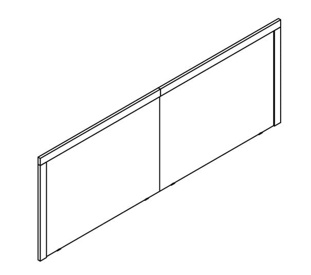 Изголовье напольное KPS 1627 Белый_1