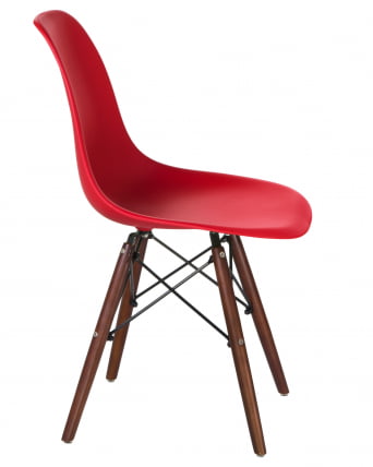 Стул обеденный LMZL-PP623 ножки темный бук Красный_2