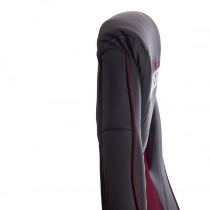 Кресло RACER кож/зам/ткань, металлик/бордо, 36/13_13