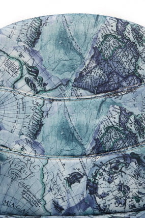 Офисное кресло BAGGI «Карта на синем»_4