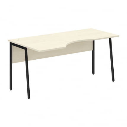 Стол эргономичный левый IMAGO Plus СА-1P(Л) Клен Черный_0