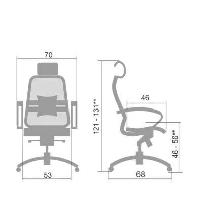 Кресло руководителя SAMURAI S-2.02 Python Edition Черный_5
