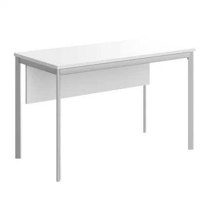 Стол прямой IMAGO-S СП-2.1SD белый алюминий_0