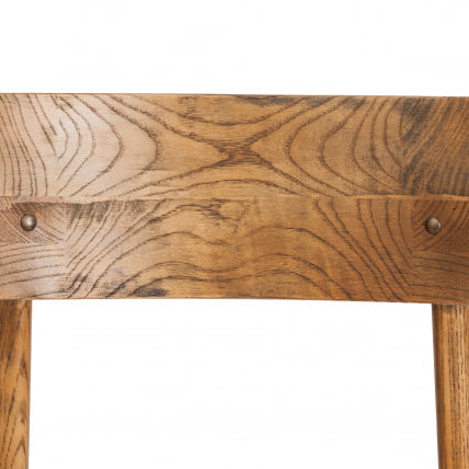 Стул ТХОР дерево вяз/ткань лен, груша№3/бежевый лен, 50х48х81,5 см / THOR_7