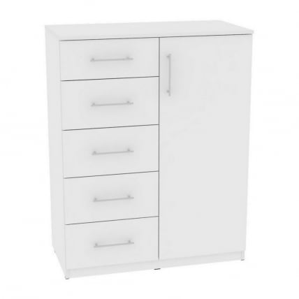 Комод Калисто(К37)1147х902х468ручкарейлинг160мм(Белый) / Калисто(K37)1147х902х468ручкарейлинг160мм(Белый)_0