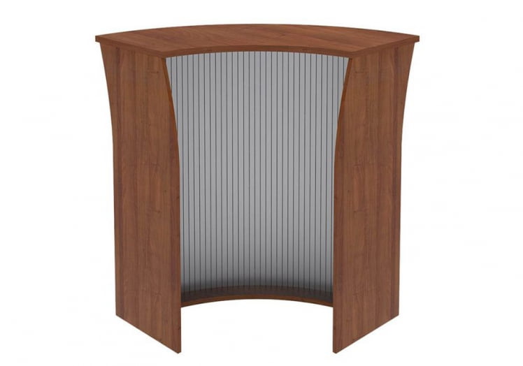 Стойка ресепшн угловая IMAGO РС-5 Орех французский_0