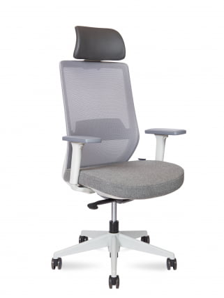 Кресло офисное Моно грэй / Моно греи Х6255-1 греи / Mono grey H6255-1 grey_0