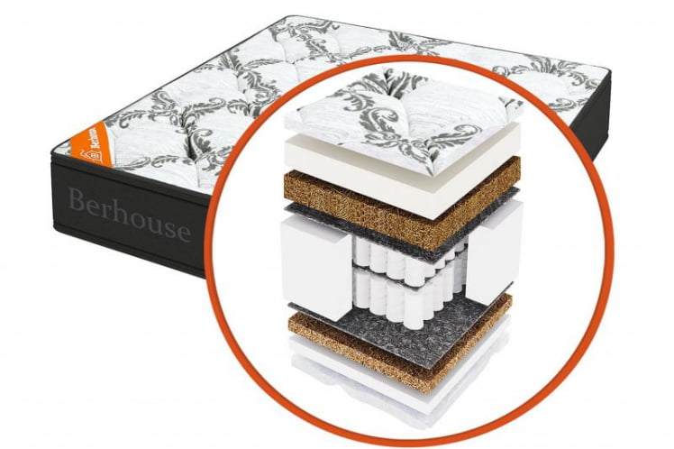 Матрас Барселона ZAСоня Gray Night (Berhouse) Размер: 800х1900 мм _0