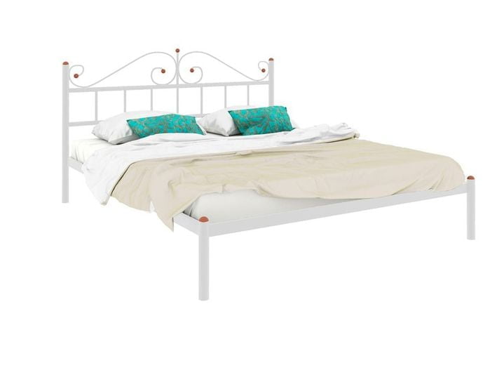 Кровать Диана 1200х1900 Белая_0