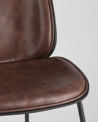 Стул Beetle PU Коричневый_8