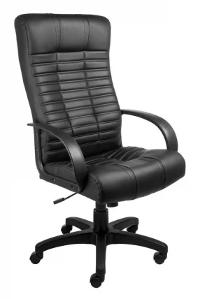 Кресло AV 104 (Аналог Атлант) кож/зам черный_0