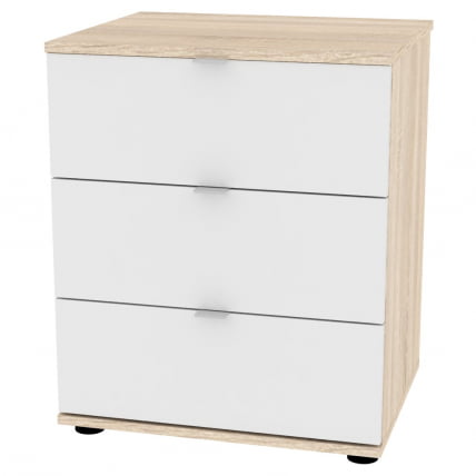 Комод Алиса(K5)657х540х459сторцевойручкой(ДСС-Белый)_0