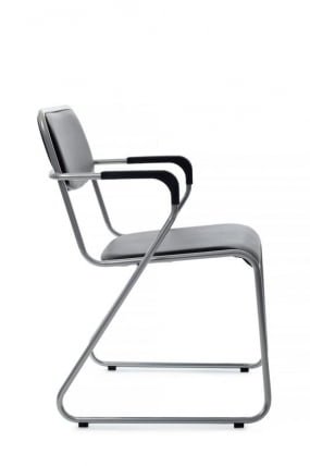 Кресло Nix Plus RCH OMKL-03 Черный/Металл окрашенный Хром_1