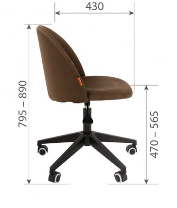 Компьютерное кресло CHAIRMAN HOME 119 Темно-серый_4