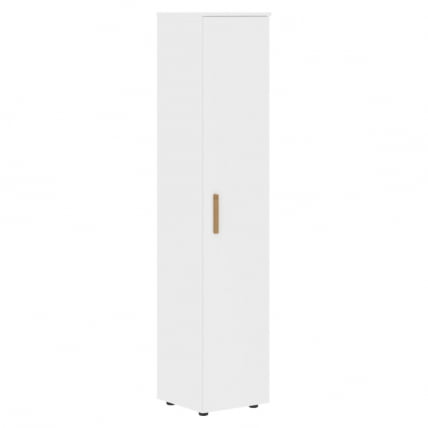 Шкаф-колонка с глухой дверью правый Forta FHC 40.1 R Белый премиум_0