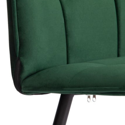 Стул обеденный Bari LT, велюр, Deep Forest (изумруд), 41х55х89 см_11