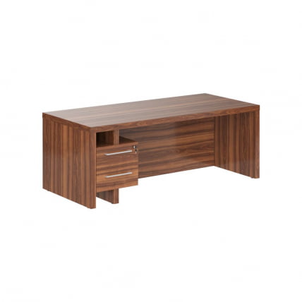 Стол руководителя ZENN ZSTD 209H L Орех Даллас_0