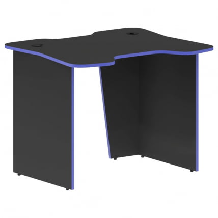 Игровой компьютерный стол SKILLL SKL 100CB антрацит/синий_0