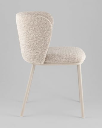 Стул Стаг светло-серый серые ножки / Stag_5