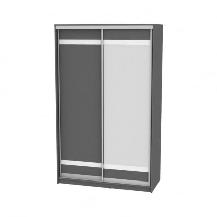 Шкаф-купе Б-230х135х60-1(Графит-Д9Д10) / B-230х135х60-1(Графит-D9D10)_0