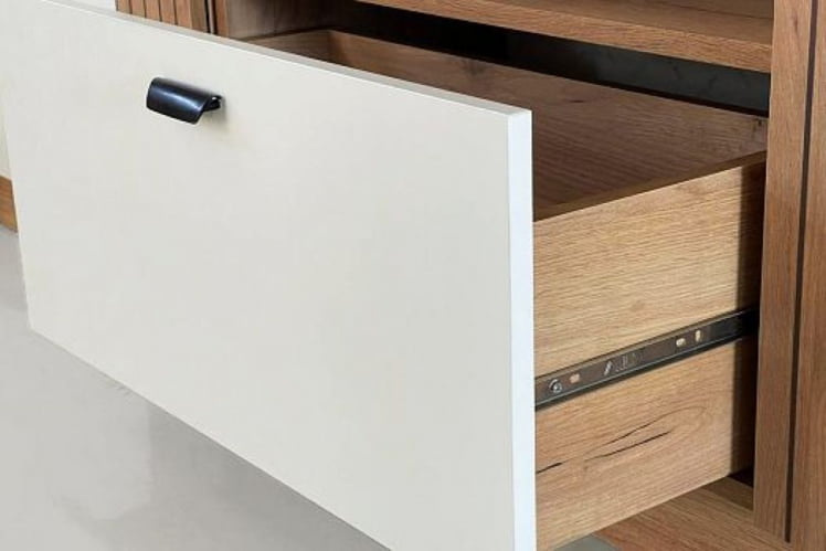 Тумба Моди MGM-03 дуб крафт золотой/белое дерево_7