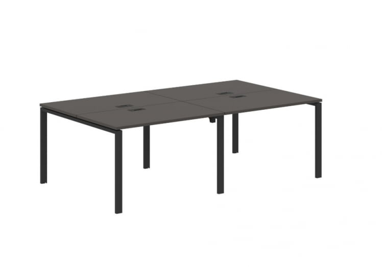 Бенч-система 4-местная EDIS EUWST 2313 Мокко Черный_0