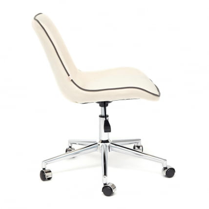 Кресло STYLE флок , молочный, 4_2