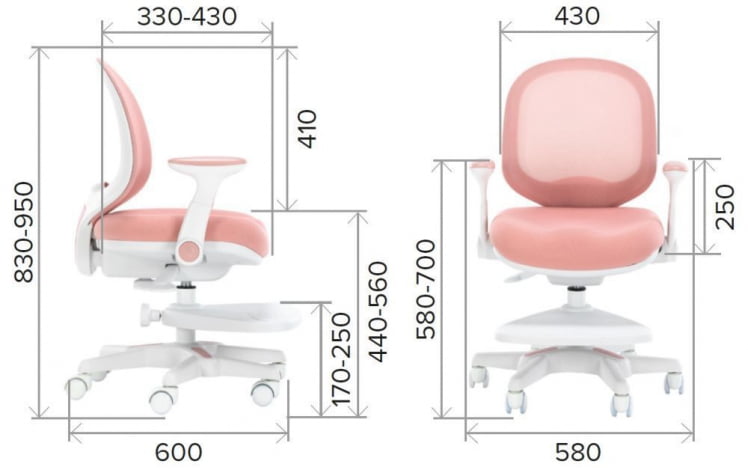 Детское кресло Everprof Kids 102 Ткань Оранжевый_12