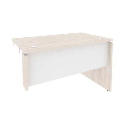 Стол-приставка правый к опорным элементам ONIX O.SPR-2.7R Денвер Светлый/Белый_0