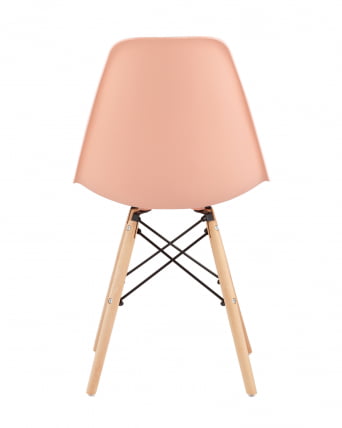 Стул Еамес Стиле ДСВ персиковый (разборный каркас) / Eames Style DSW_3