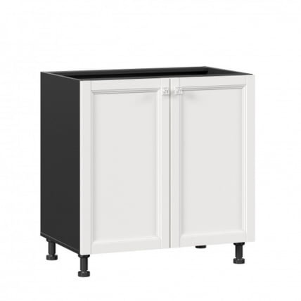 Тумба кухонная 800 Джулия ЛД 284.060.000.048 Черный Белый_0