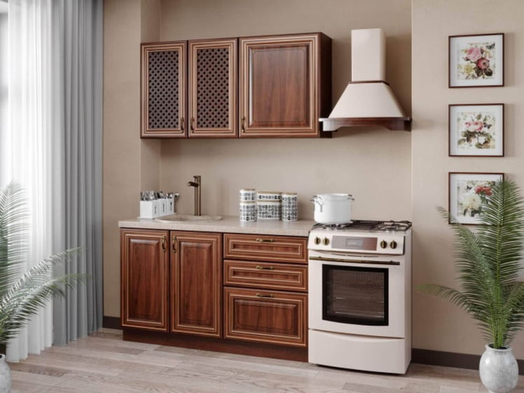 Тумба кухонная 600 Кантри ЛД 235.064.000 Ноче Таволато_2