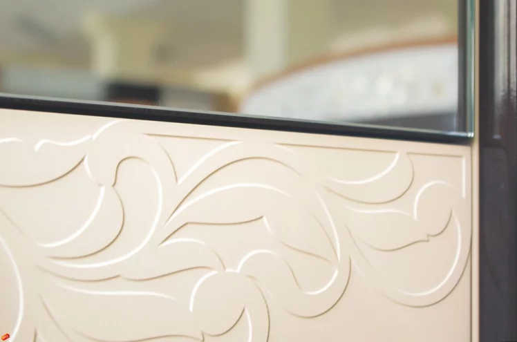 Комплект мебели для спальни Катрин №05 Дуб венге Белый песок Санчо крем Браун вуд_3