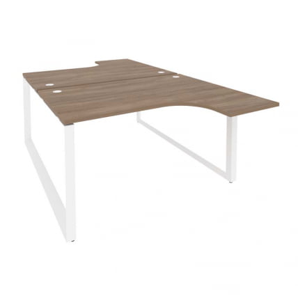 Рабочая станция на О-образном м/к ONIX O.MO-D.SA-3 Дуб Аризона/Белый_0