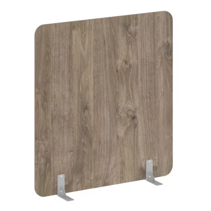 Перегородки на металлических опорах на фетровых подпятниках R-line DP.F-140-150 Тиквуд Темный_0