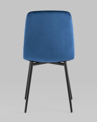 Стул Одди велюр Синий_4
