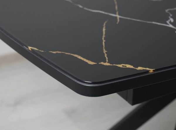 Обеденный стол Орфей 46 (03) Мрамор черный_5