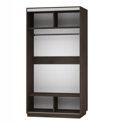 Шкаф-купе двухдверный Экспресс Хит Улица/Венге_1