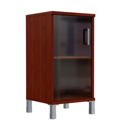 Стеллаж стекло тонированное В411.5 R Бургунди_0