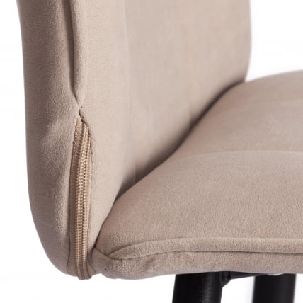 Полубарный стул Bari/Бари велюр, бежевый, 7, 42х55х99 см_7